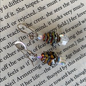 Swarovski Christmas Tree Earrings